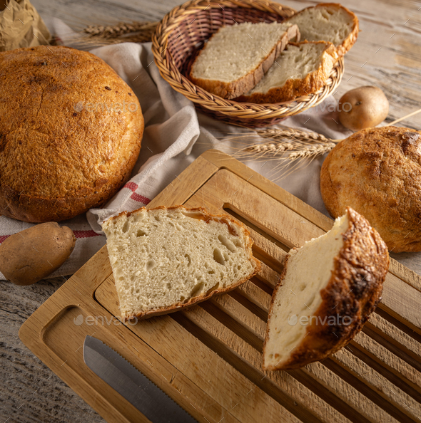 Traditional Sourdough Bread Stock Photo By Grafvision | PhotoDune